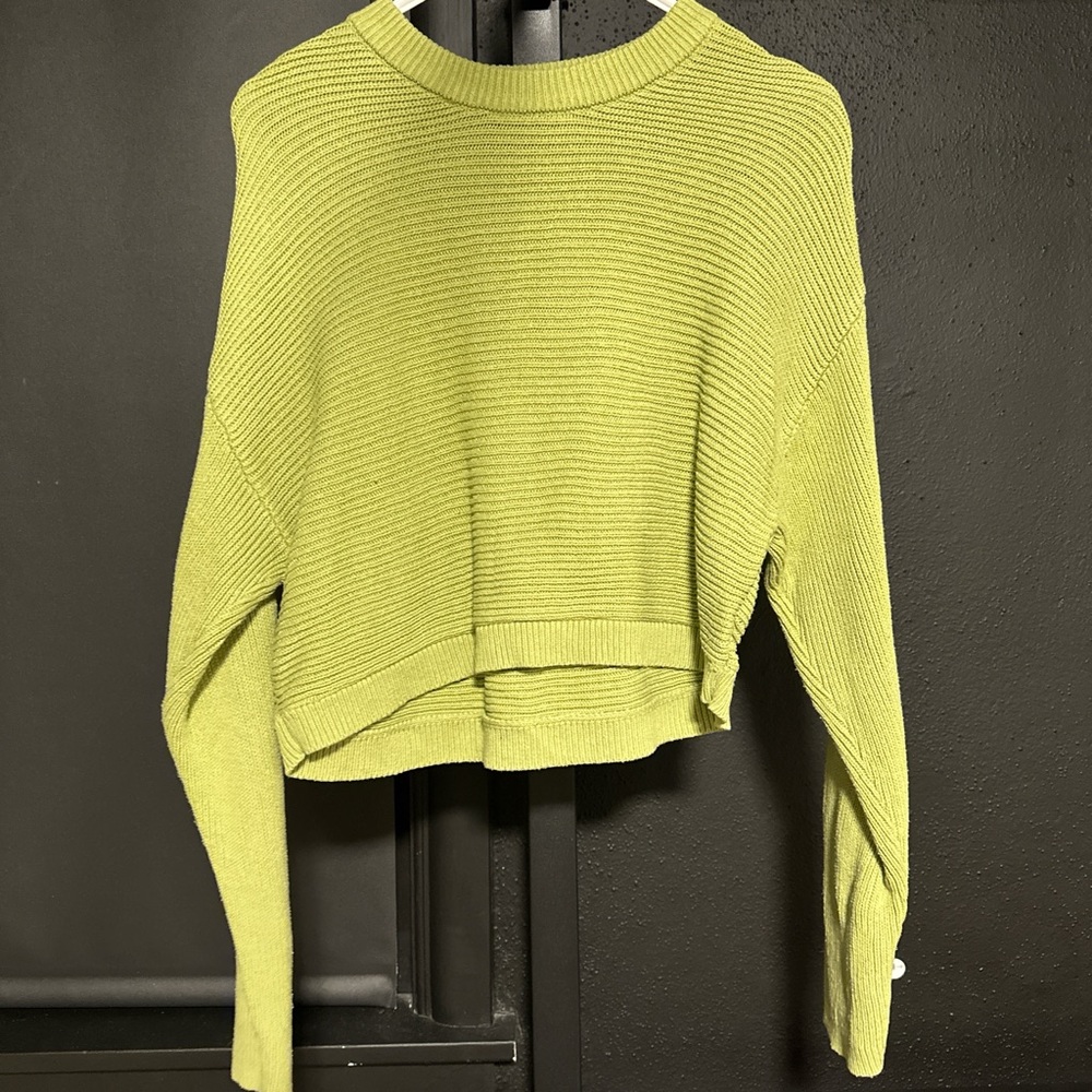 Green sweater